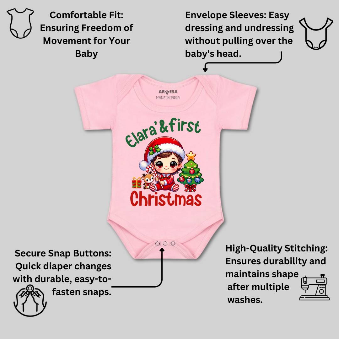 Arvesa My First Christmas  Baby Boy & Girl Dress