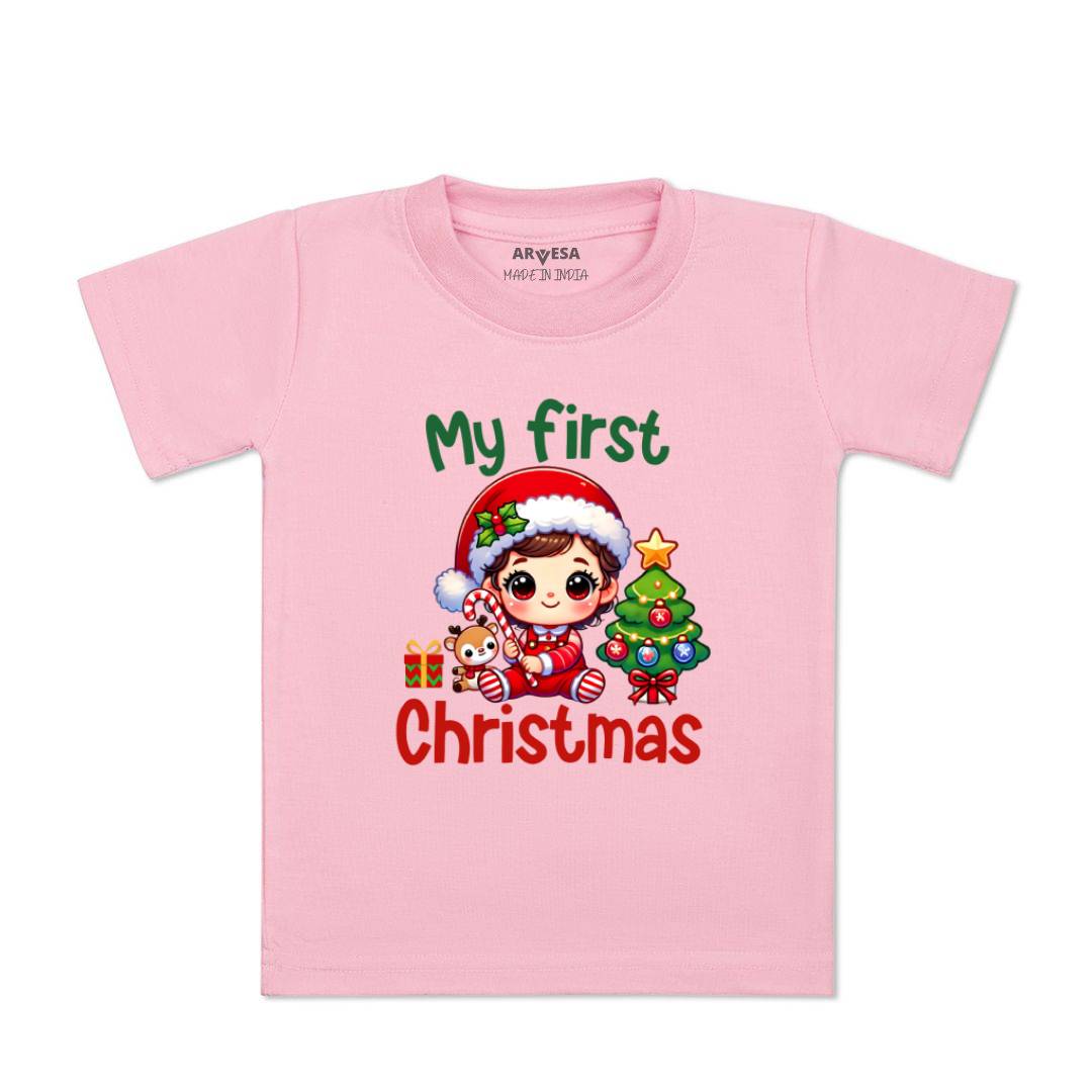 Arvesa R-1762 My First Christmas Baby Outfit.