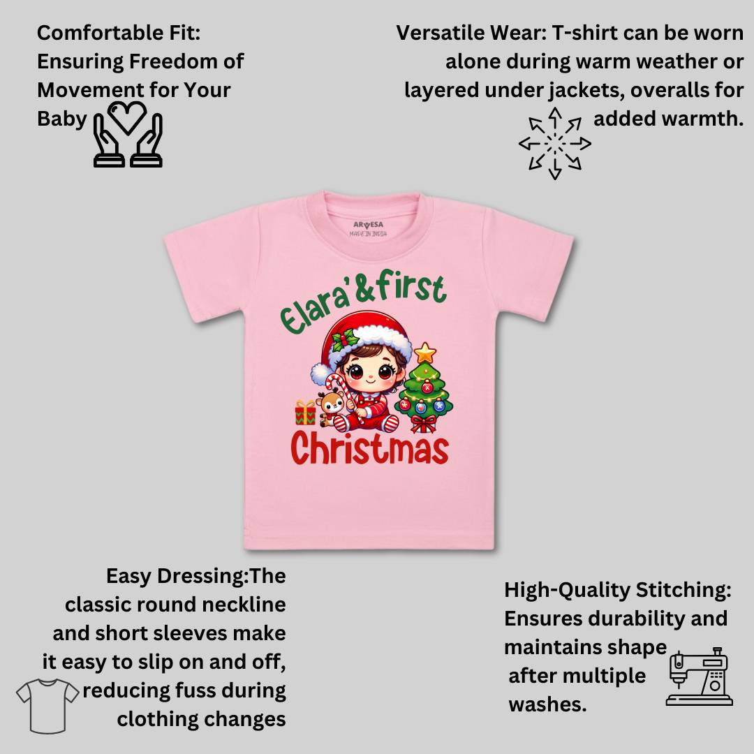 Arvesa My First Christmas  Baby Boy & Girl Dress