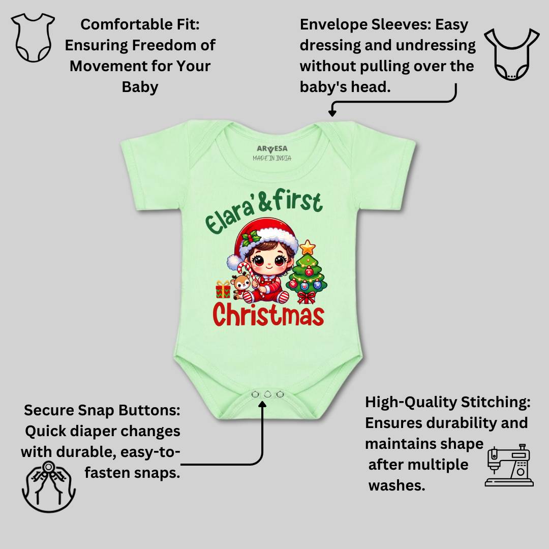 Arvesa My First Christmas  Baby Boy & Girl Dress