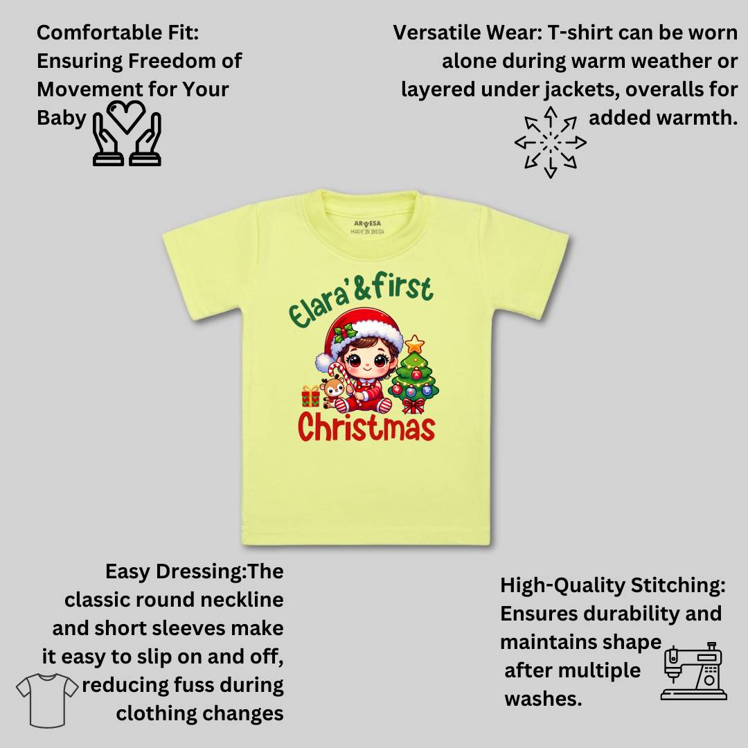 Arvesa My First Christmas  Baby Boy & Girl Dress