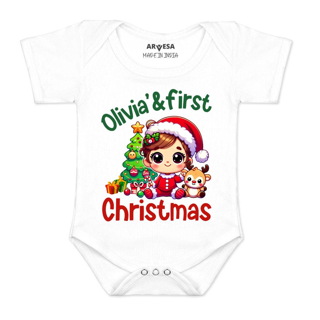 Arvesa My First Christmas  Baby Boy & Girl Dress
