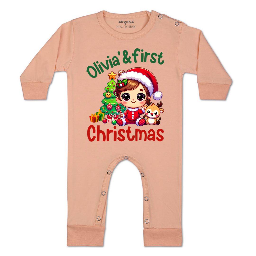 Arvesa My First Christmas  Baby Boy & Girl Dress