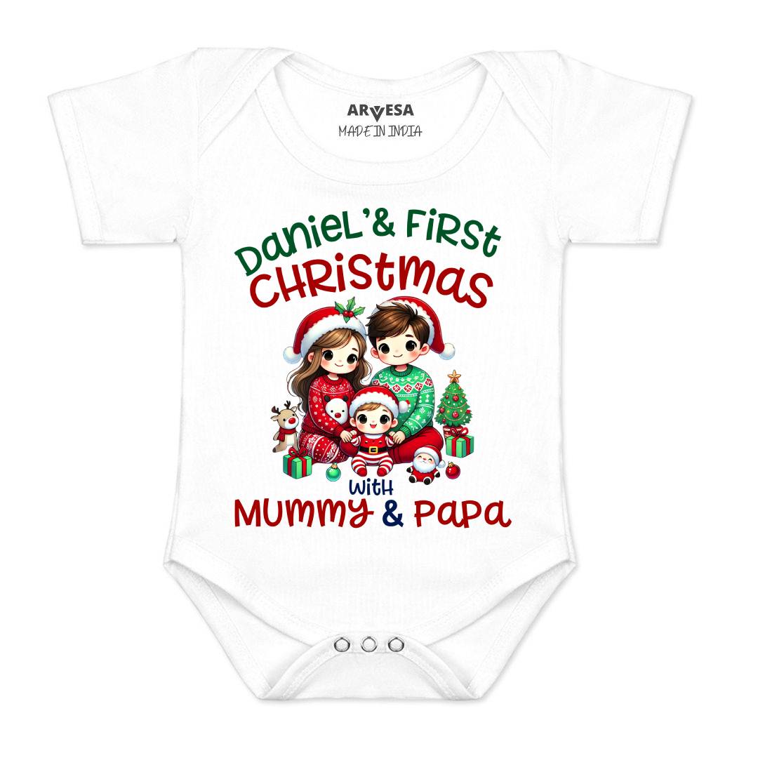 Arvesa My First Christmas  Baby Boy & Girl Dress