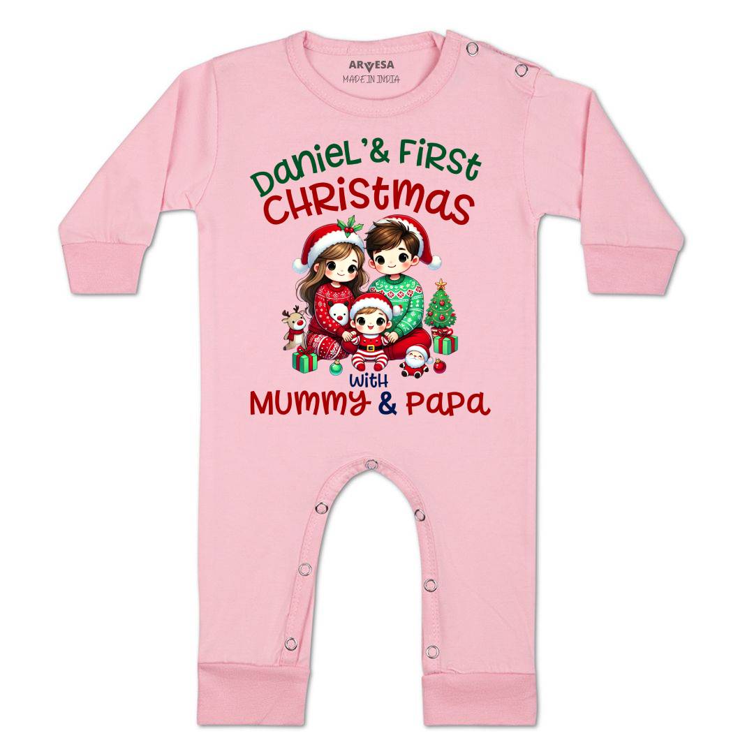 Arvesa My First Christmas  Baby Boy & Girl Dress