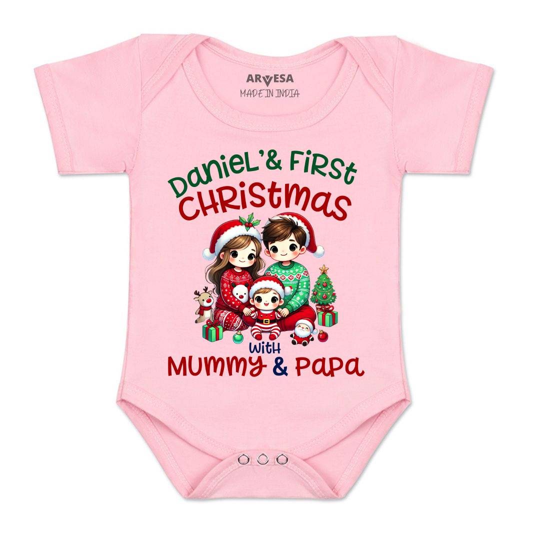 Arvesa My First Christmas  Baby Boy & Girl Dress