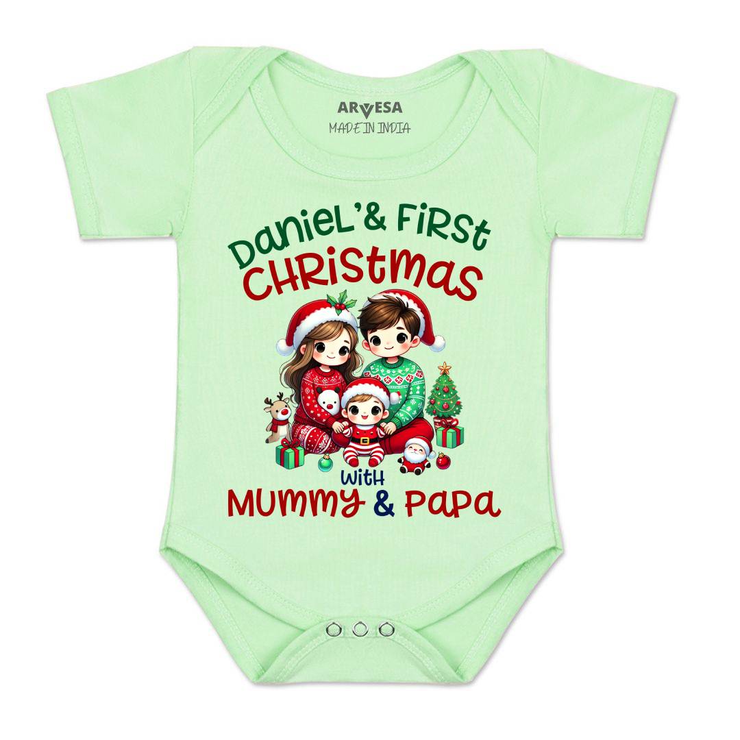 Arvesa My First Christmas  Baby Boy & Girl Dress