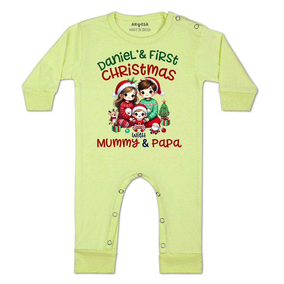 Arvesa My First Christmas  Baby Boy & Girl Dress