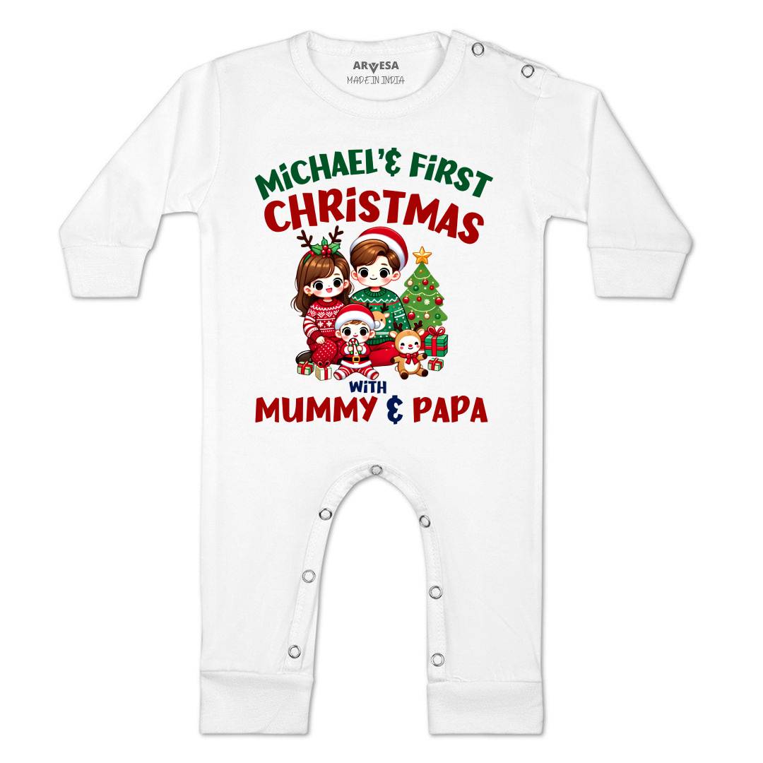 Arvesa My First Christmas  Baby Boy & Girl Dress