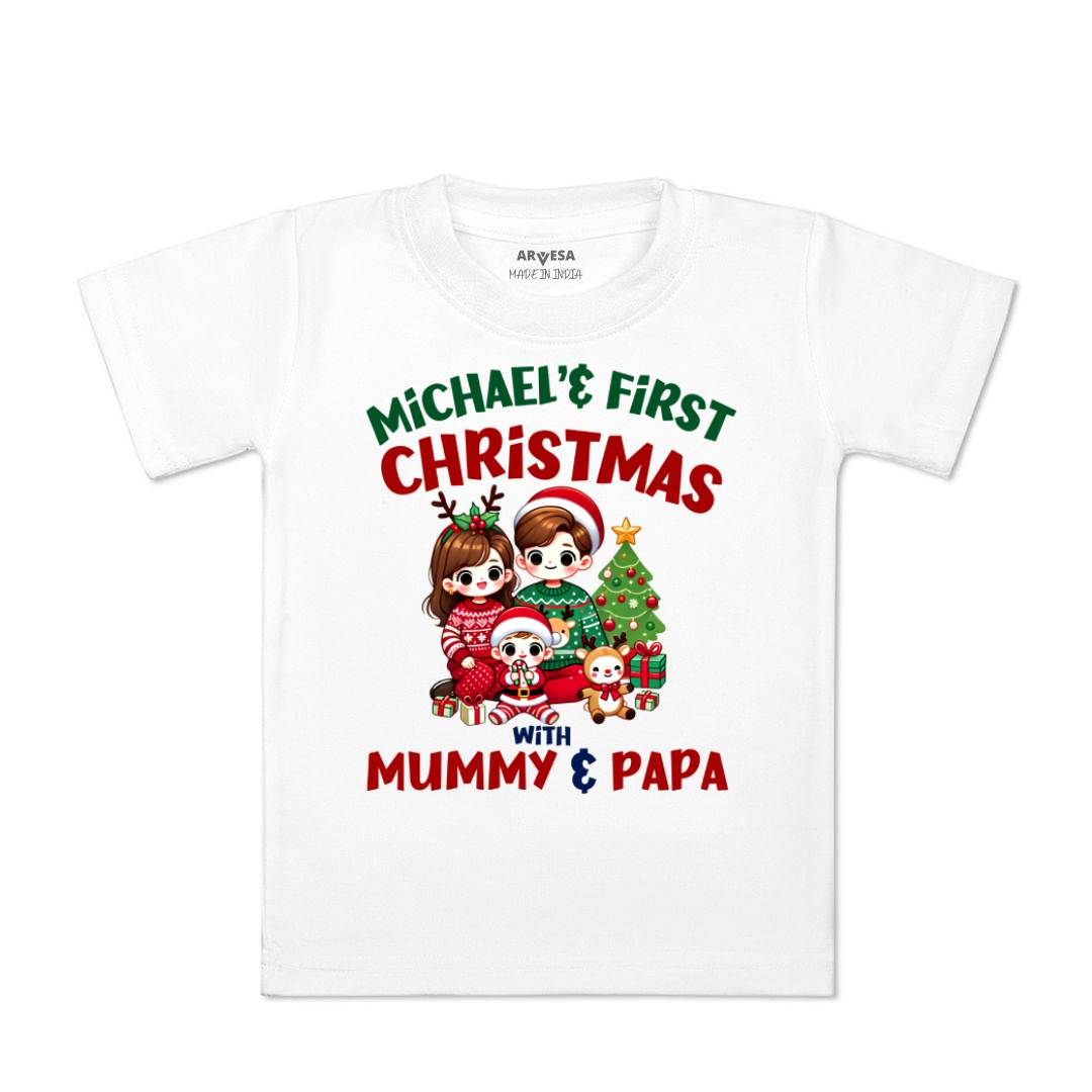 Arvesa My First Christmas  Baby Boy & Girl Dress