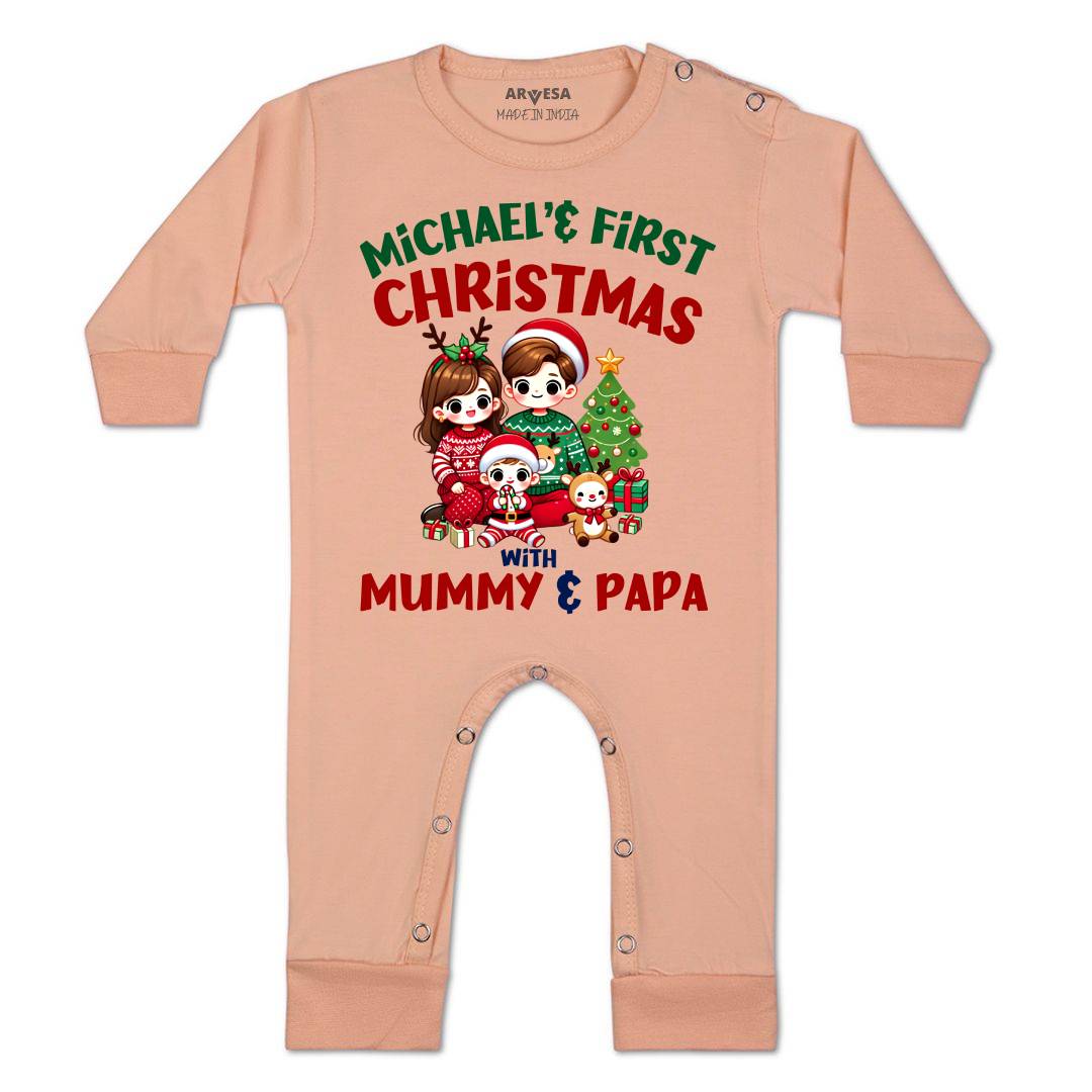Arvesa My First Christmas  Baby Boy & Girl Dress