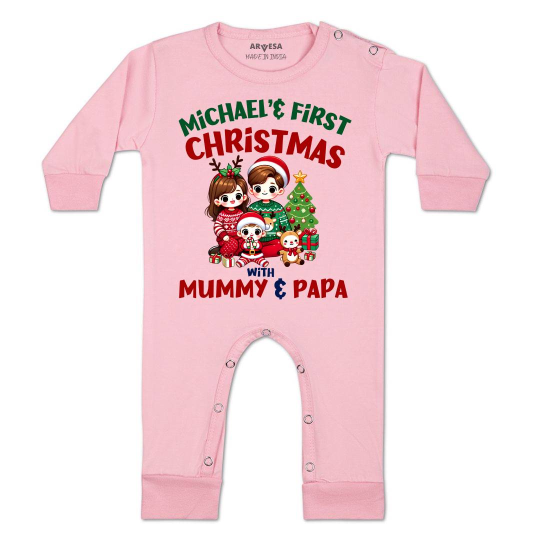 Arvesa My First Christmas  Baby Boy & Girl Dress
