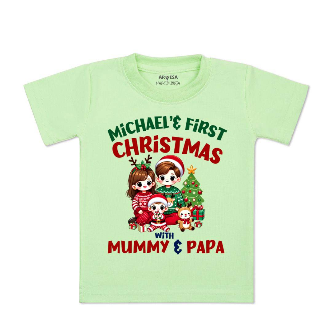 Arvesa My First Christmas  Baby Boy & Girl Dress