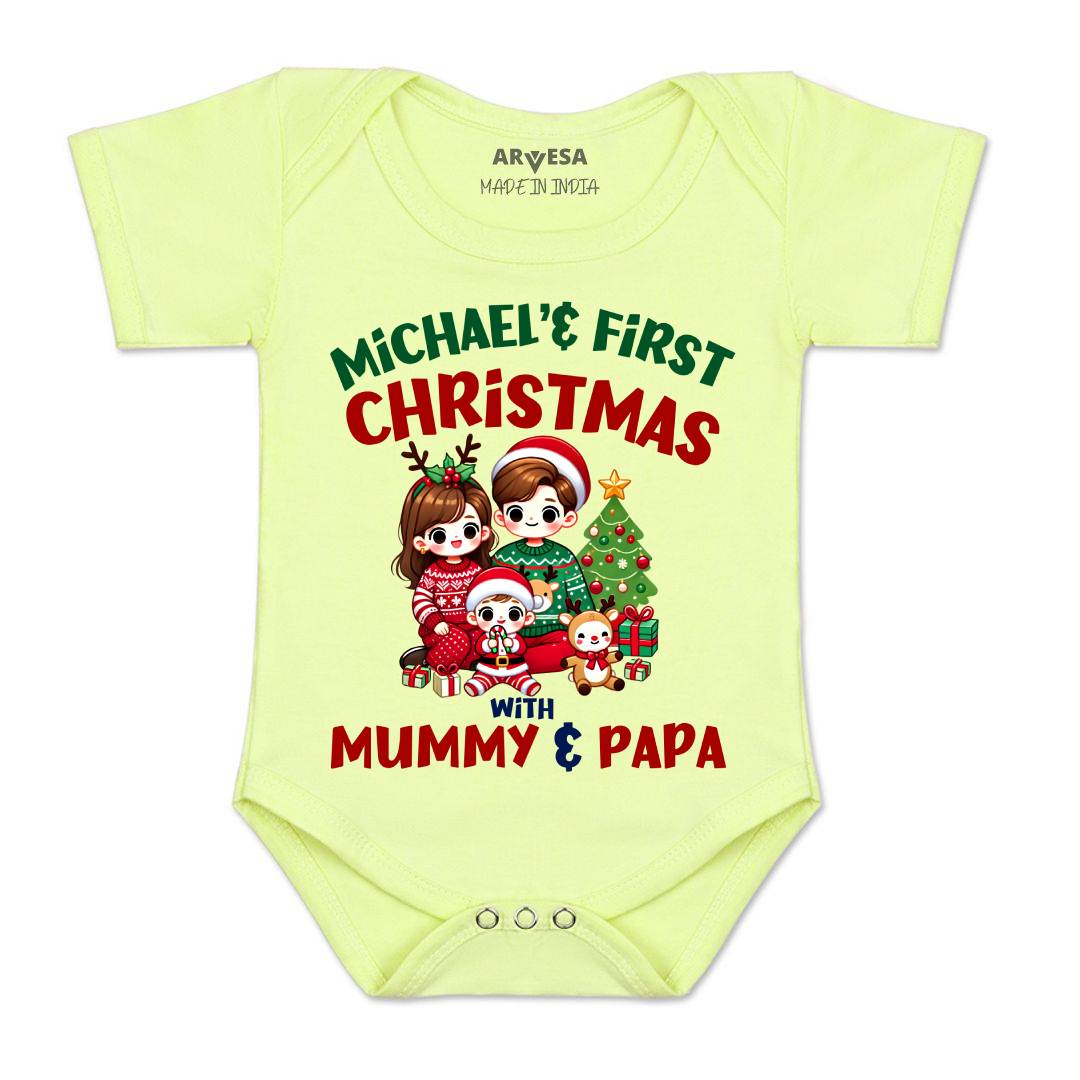 Arvesa My First Christmas  Baby Boy & Girl Dress