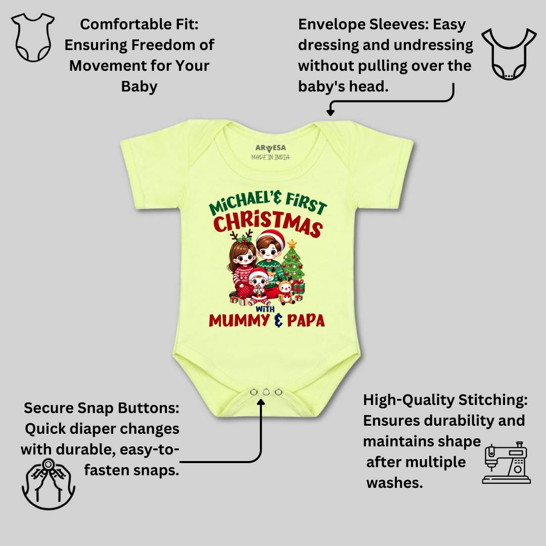 Arvesa My First Christmas  Baby Boy & Girl Dress