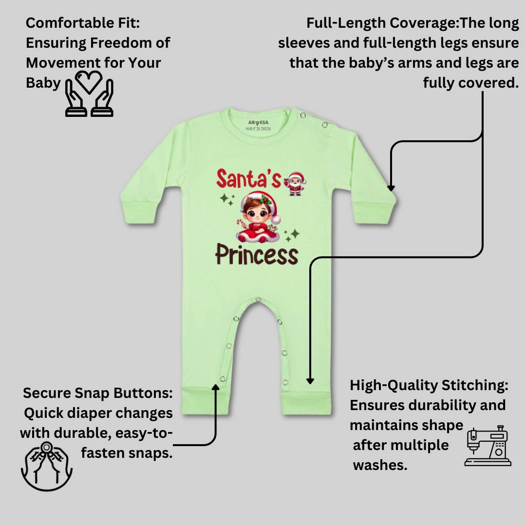 Arvesa R-1766 My First Christmas Baby Outfit.