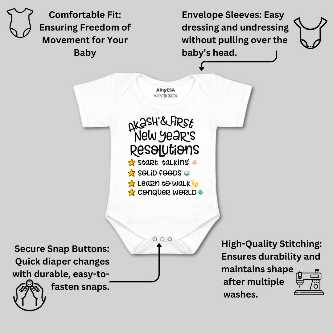 Arvesa My First New Year  Baby Boy & Girl Dress