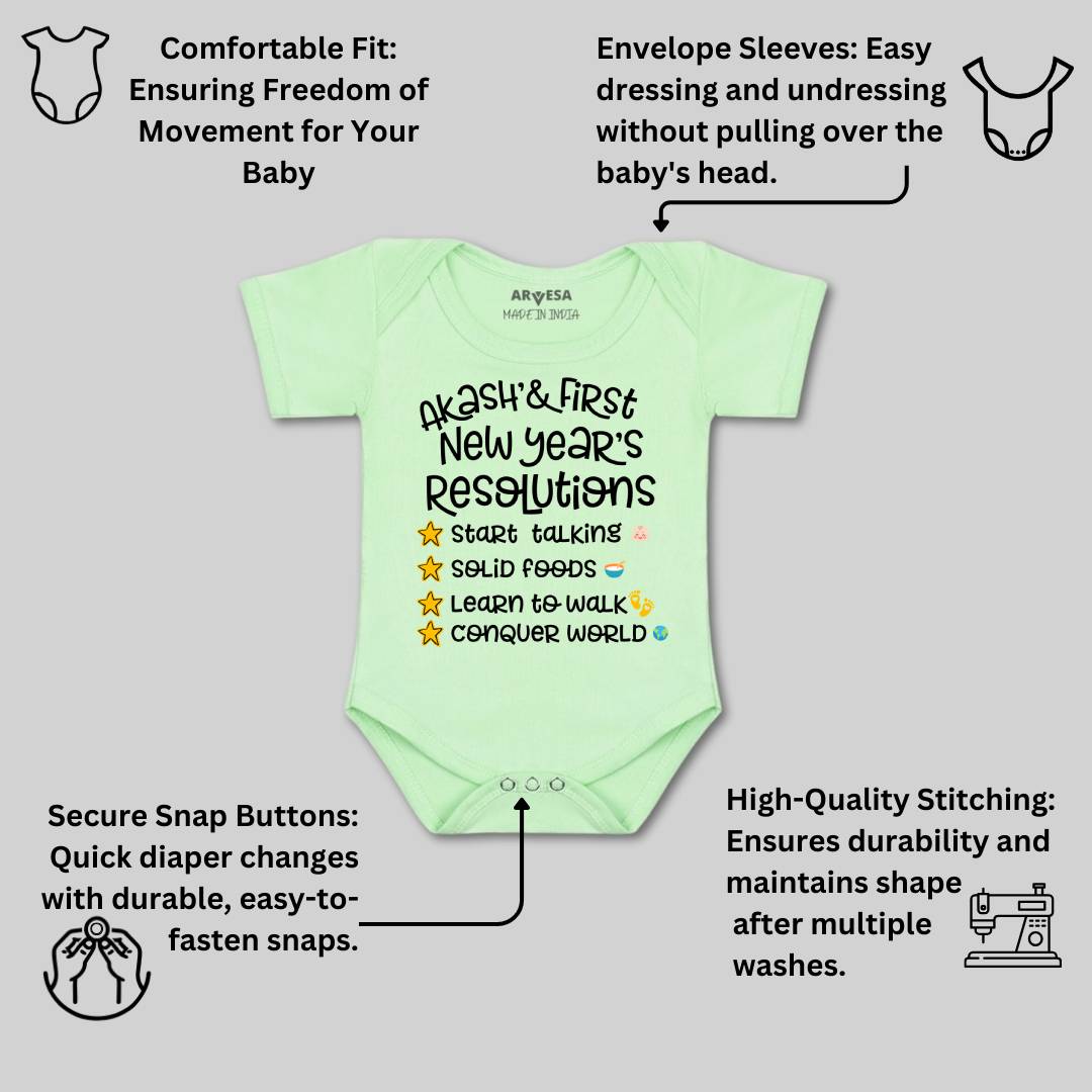 Arvesa My First New Year  Baby Boy & Girl Dress