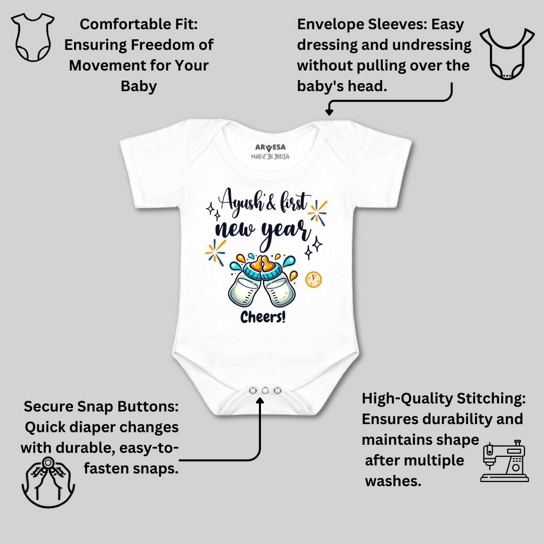 Arvesa My First New Year  Baby Boy & Girl Dress