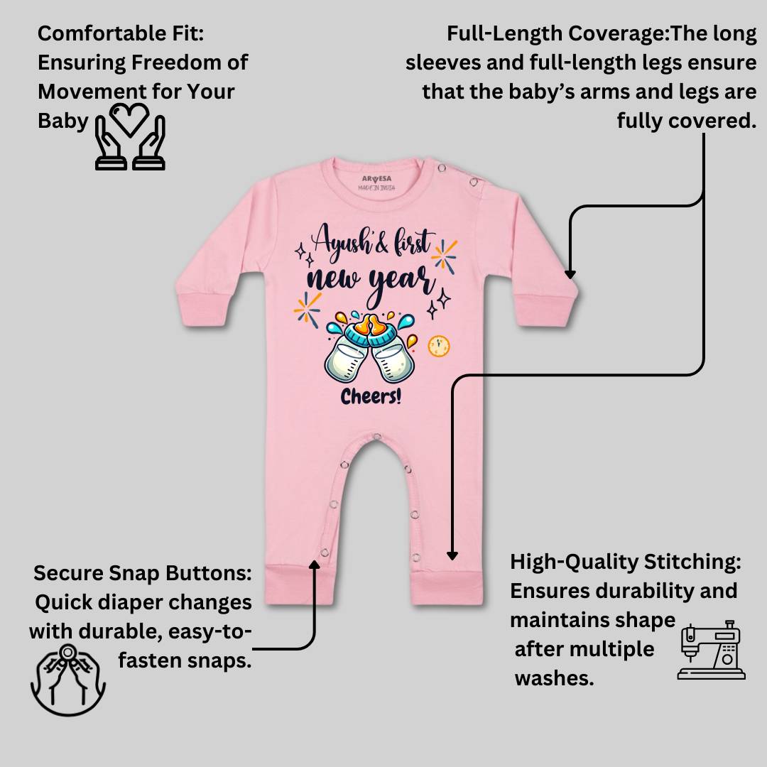 Arvesa My First New Year  Baby Boy & Girl Dress