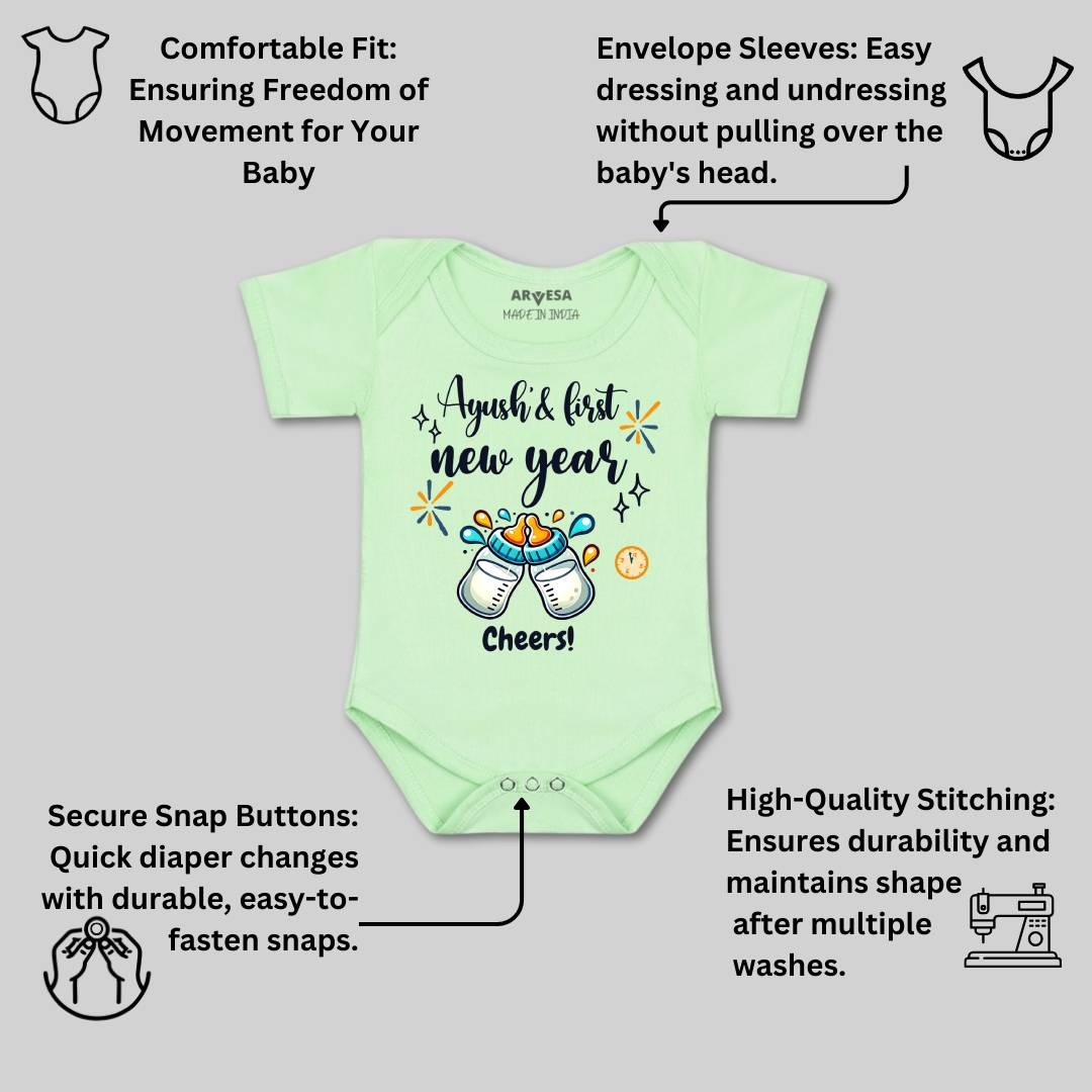 Arvesa My First New Year  Baby Boy & Girl Dress
