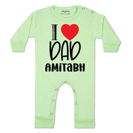 Arvesa I Love Dad Baby Boy & Girl Dress