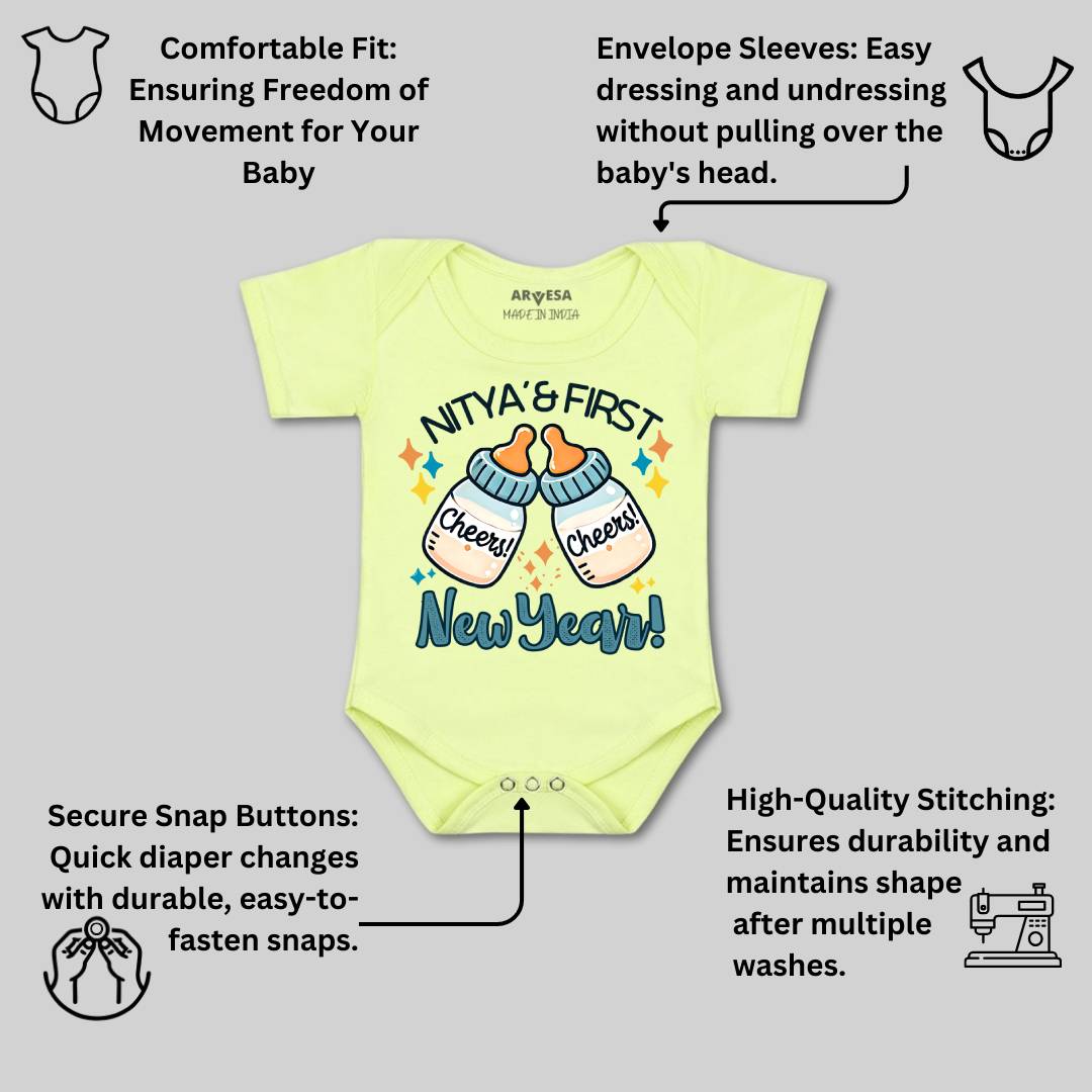 Arvesa My First New Year  Baby Boy & Girl Dress