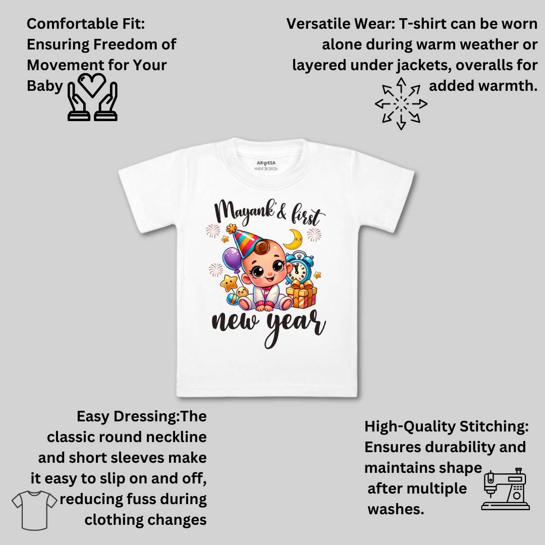 Arvesa My First New Year  Baby Boy & Girl Dress