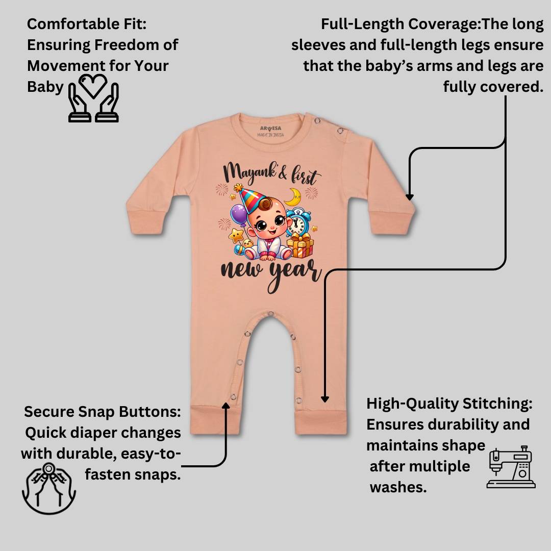 Arvesa My First New Year  Baby Boy & Girl Dress