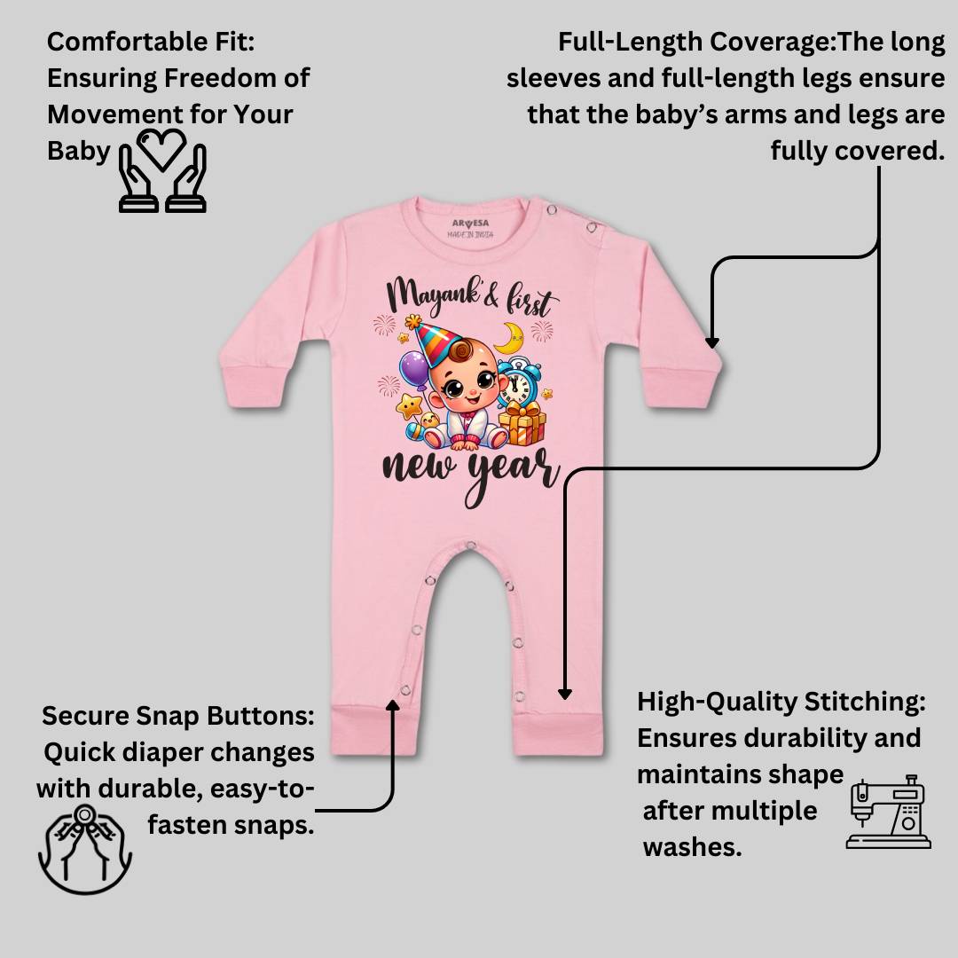 Arvesa My First New Year  Baby Boy & Girl Dress