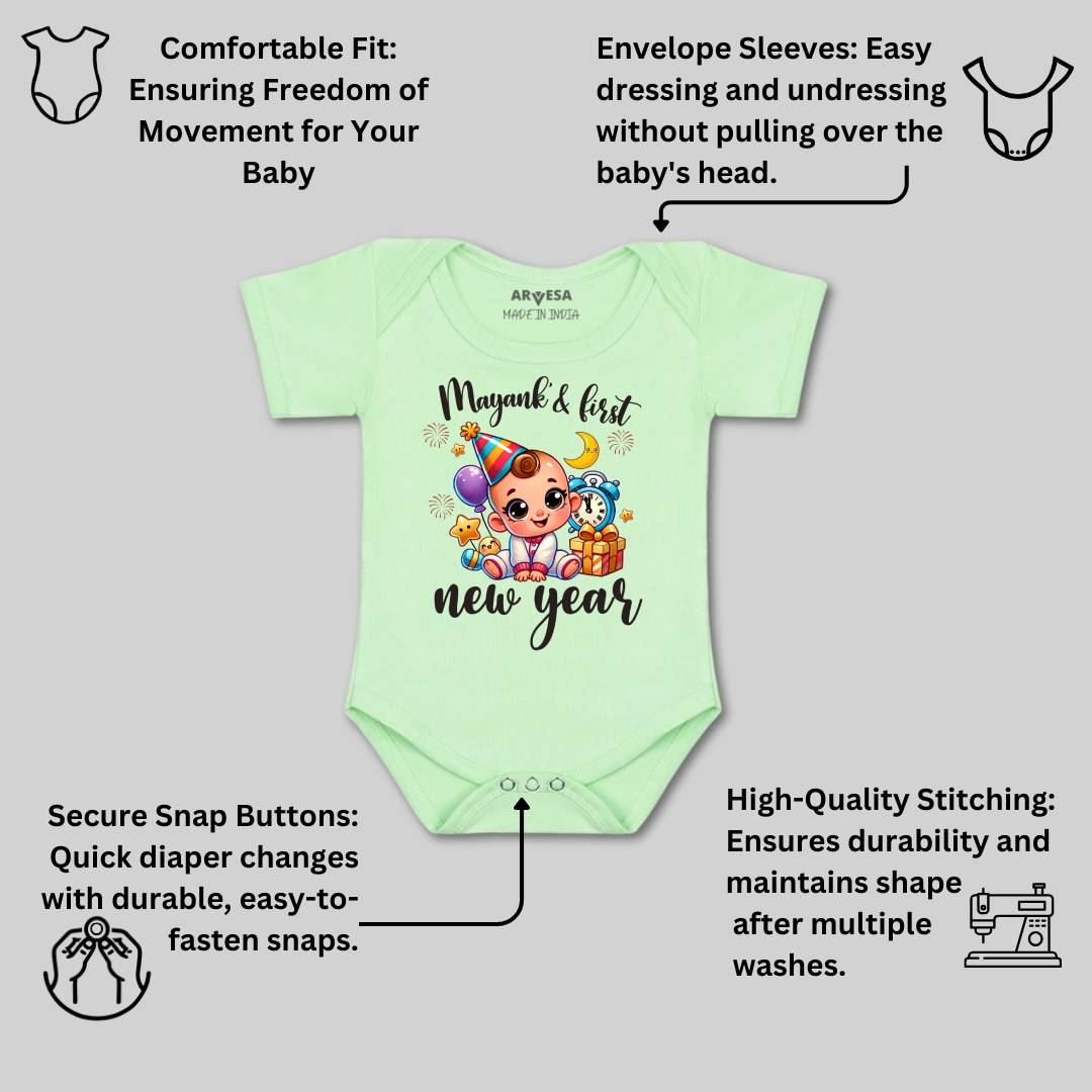 Arvesa My First New Year  Baby Boy & Girl Dress
