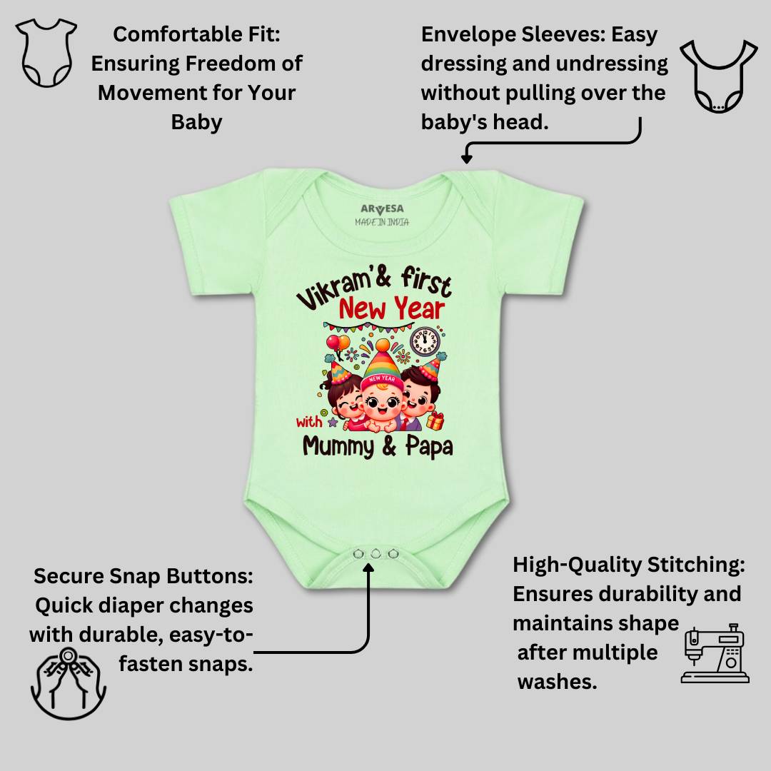 Arvesa My First New Year  Baby Boy & Girl Dress
