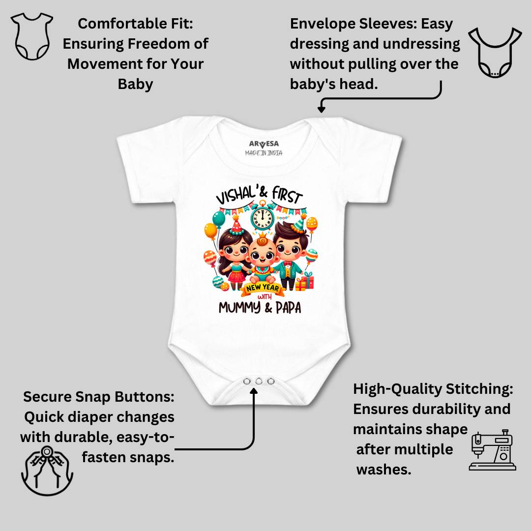 Arvesa My First New Year  Baby Boy & Girl Dress