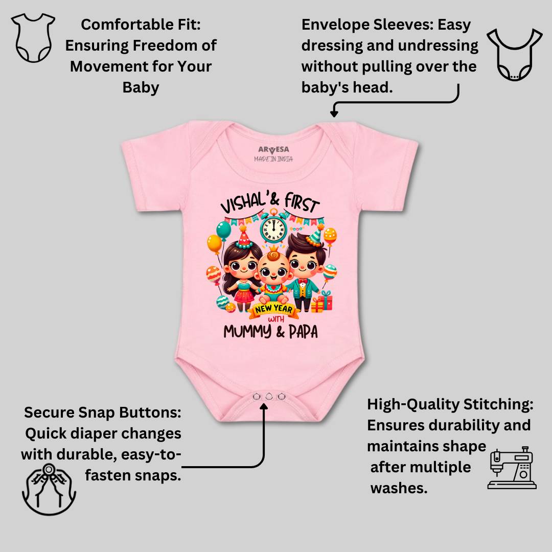 Arvesa My First New Year  Baby Boy & Girl Dress