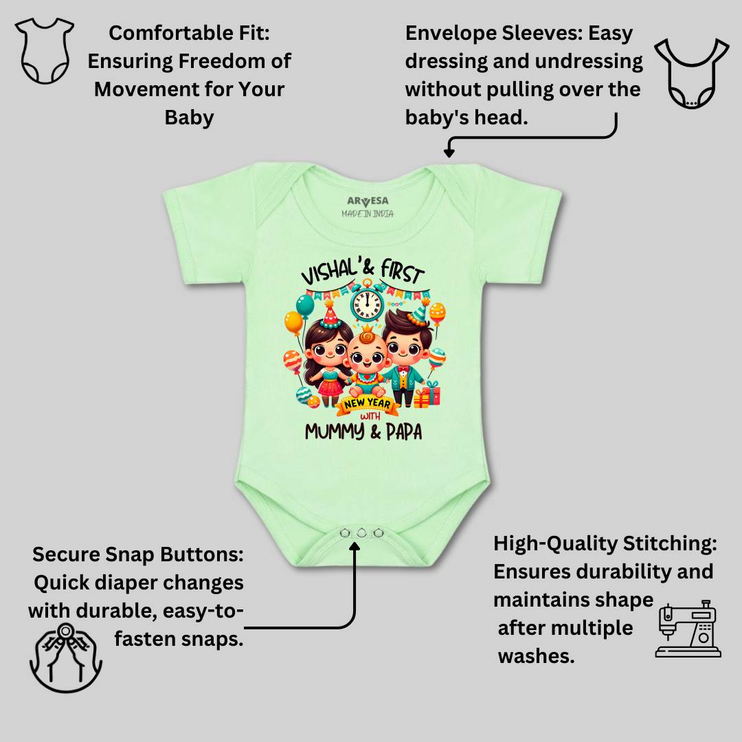 Arvesa My First New Year  Baby Boy & Girl Dress