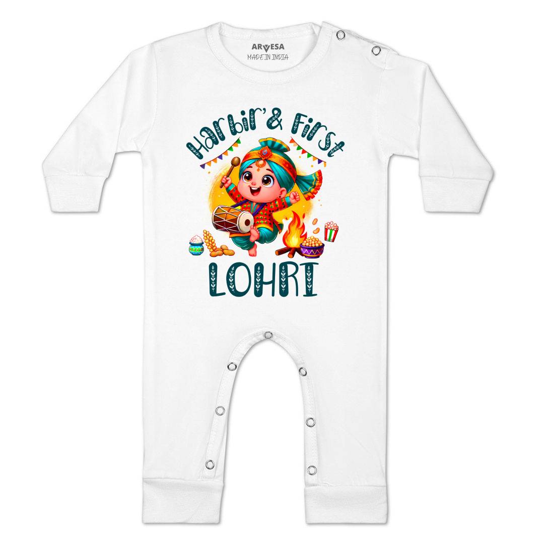 Arvesa My First Lohri  Baby Boy & Girl Dress