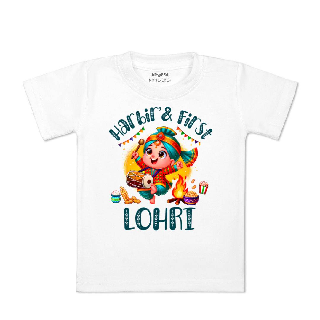 Arvesa My First Lohri  Baby Boy & Girl Dress