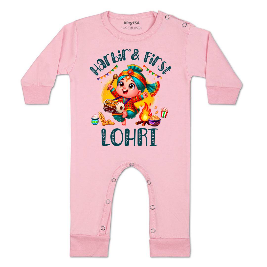 Arvesa My First Lohri  Baby Boy & Girl Dress