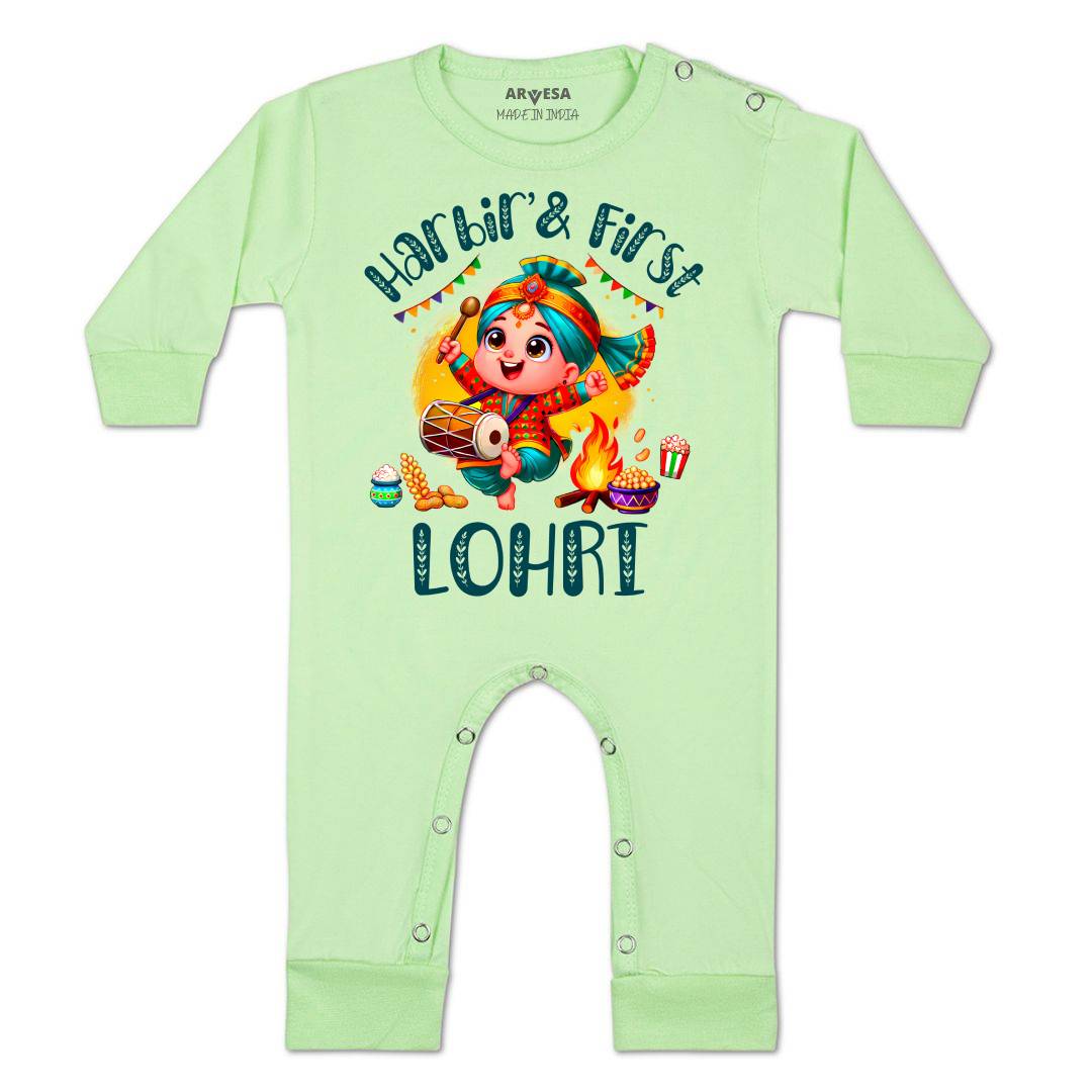 Arvesa My First Lohri  Baby Boy & Girl Dress