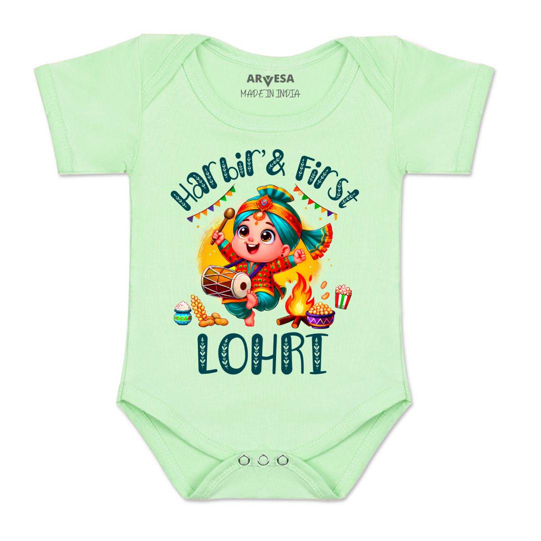 Arvesa My First Lohri  Baby Boy & Girl Dress