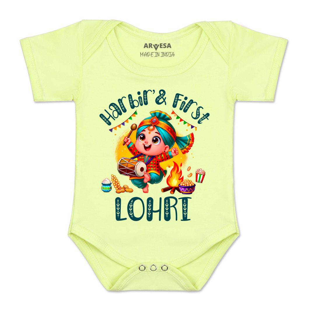 Arvesa My First Lohri  Baby Boy & Girl Dress