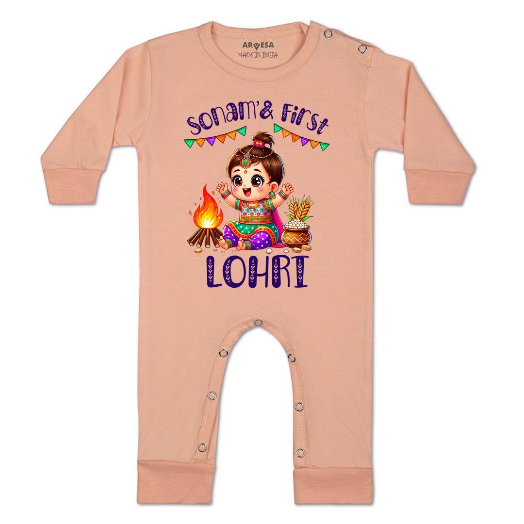 Arvesa My First Lohri  Baby Boy & Girl Dress
