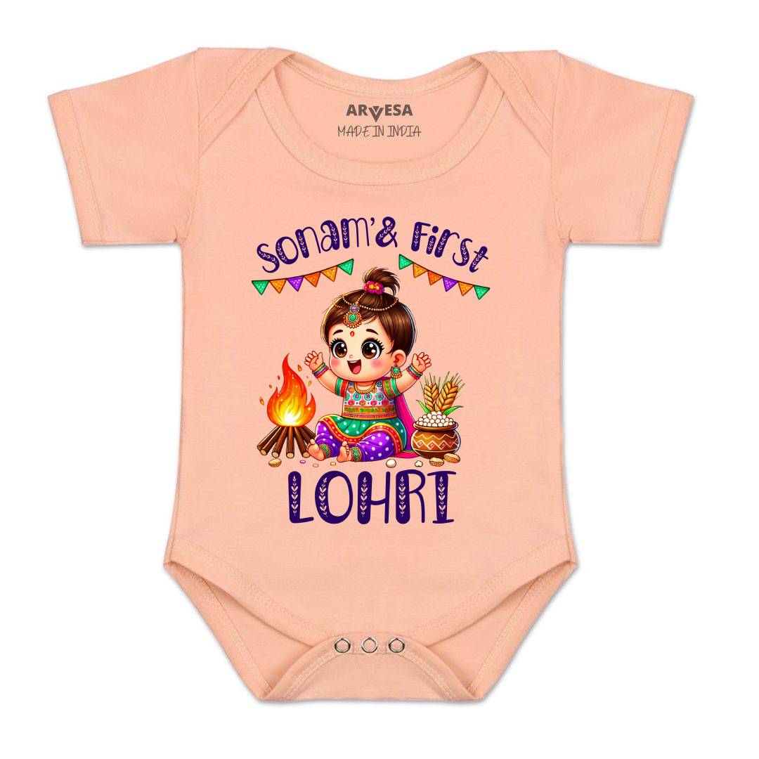 Arvesa My First Lohri  Baby Boy & Girl Dress
