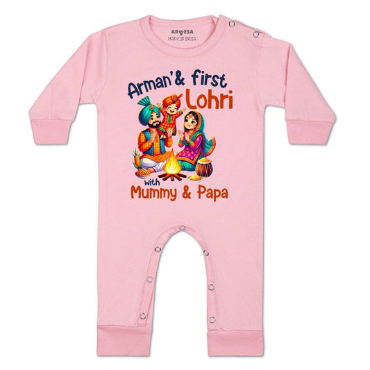 Arvesa My First Lohri  Baby Boy & Girl Dress