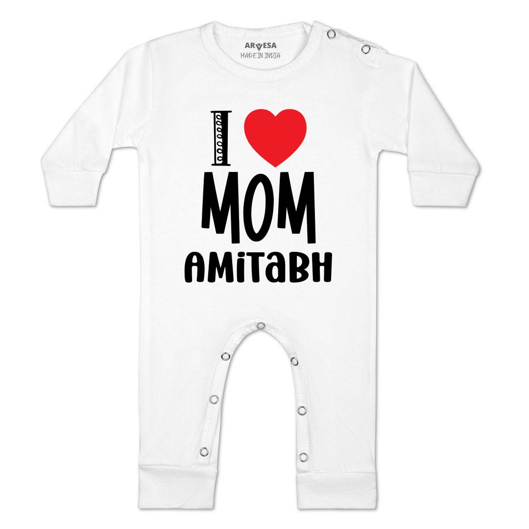 Arvesa I Love Mom Baby Boy & Girl Dress
