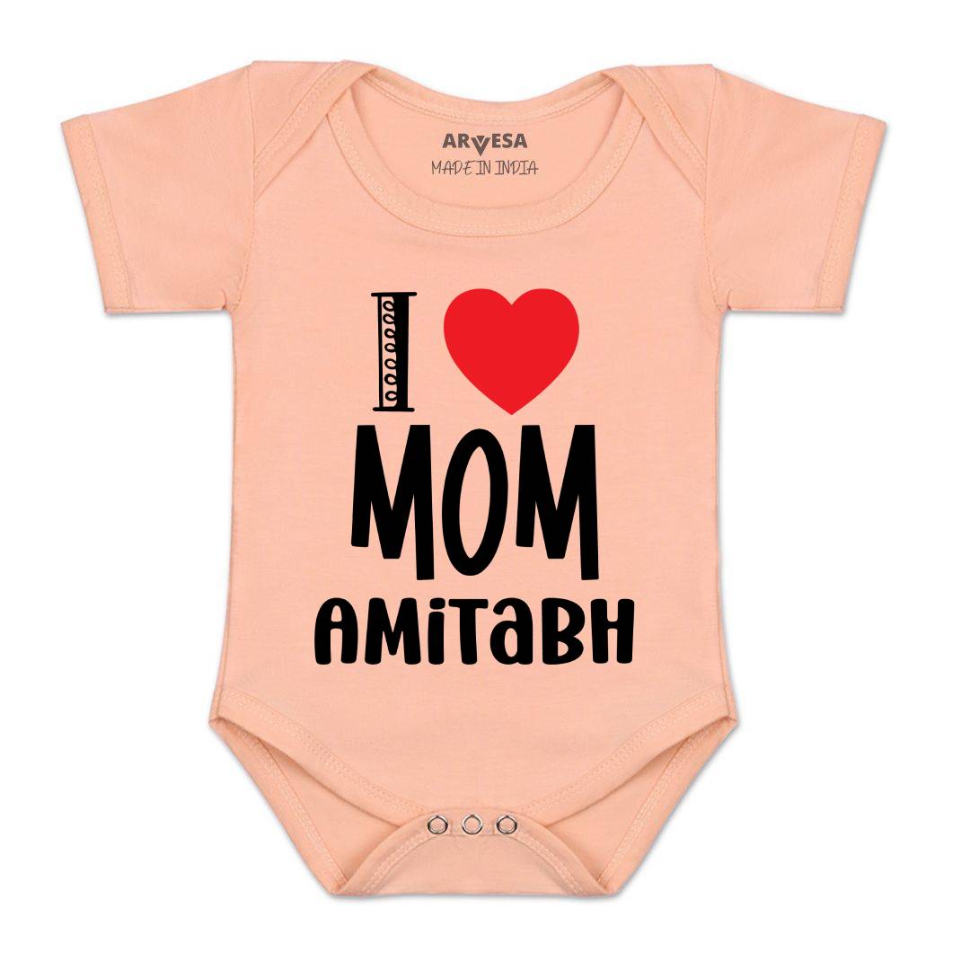 Arvesa I Love Mom Baby Boy & Girl Dress