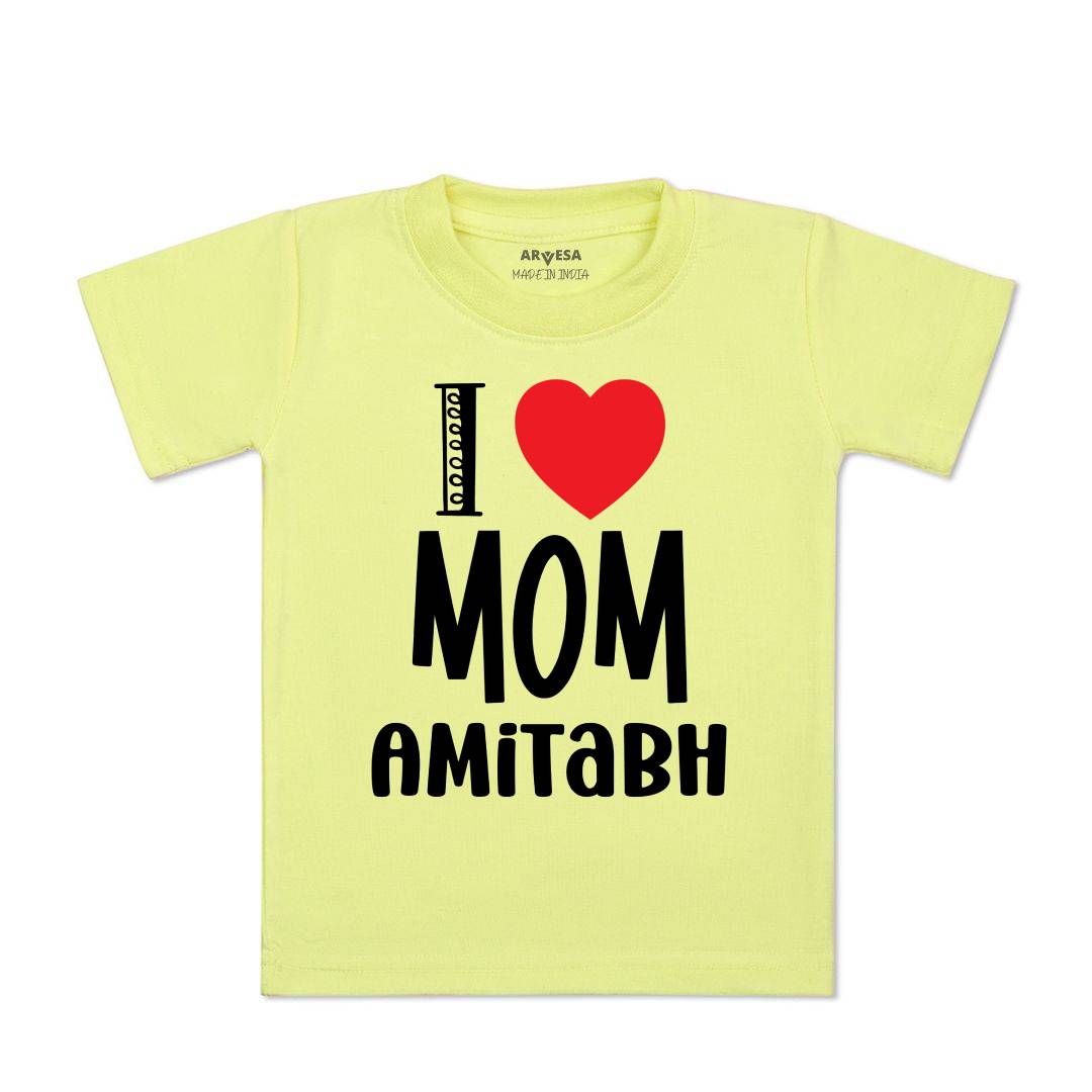 Arvesa I Love Mom Baby Boy & Girl Dress