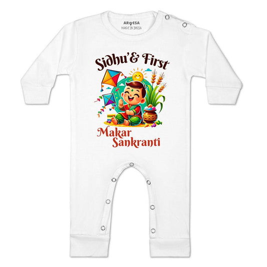 Arvesa My First Makar sankranti  Baby Boy & Girl Dress