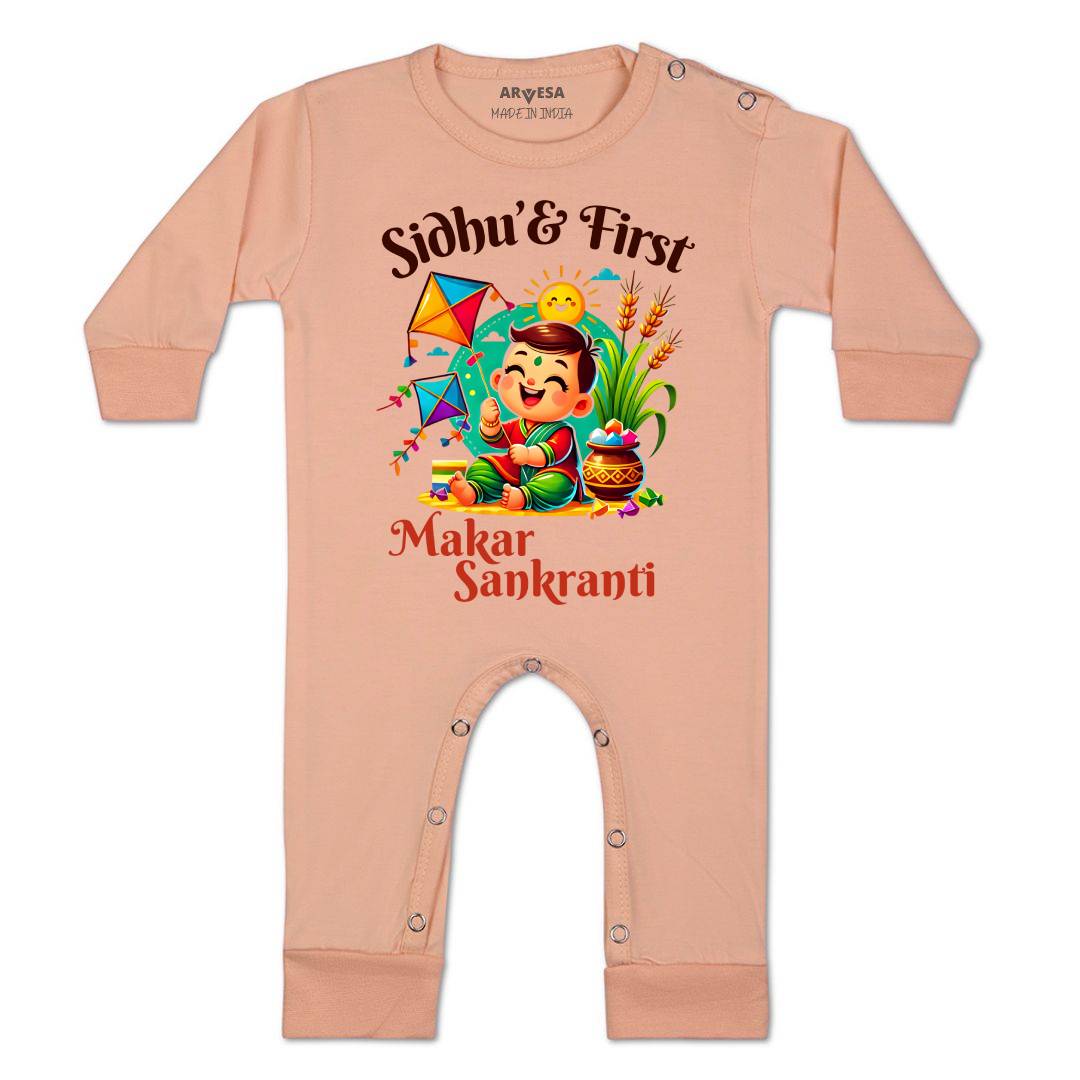 Arvesa My First Makar sankranti  Baby Boy & Girl Dress