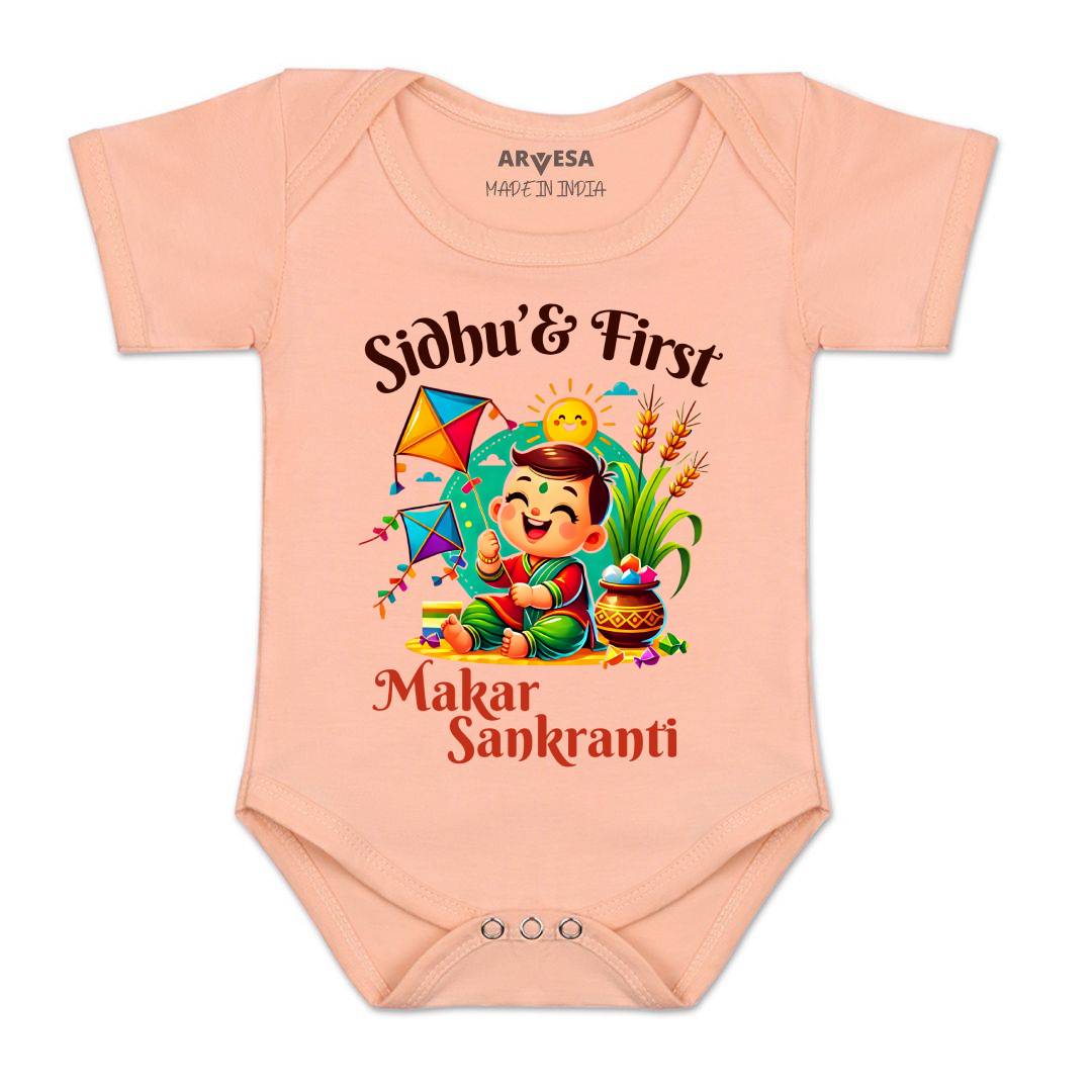 Arvesa My First Makar sankranti  Baby Boy & Girl Dress